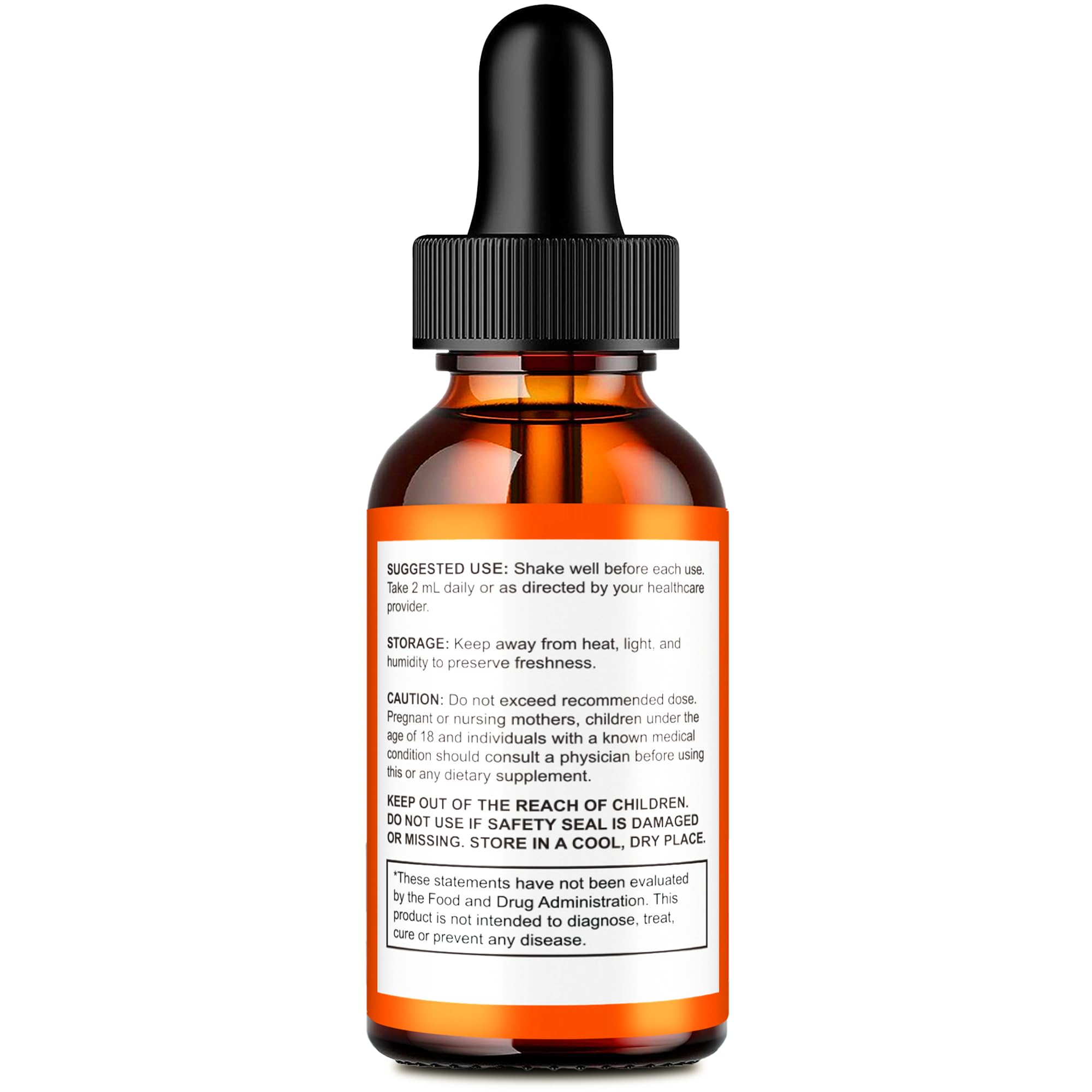 IDEAL PERFORMANCE GlucoFlow Drops dropper enables precise, mess-free dosing.