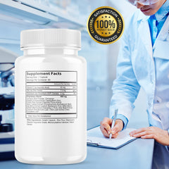 IDEAL PERFORMANCE GlucoFreeze pills bottle label close-up highlighting cinnamon bark formula for daily balance