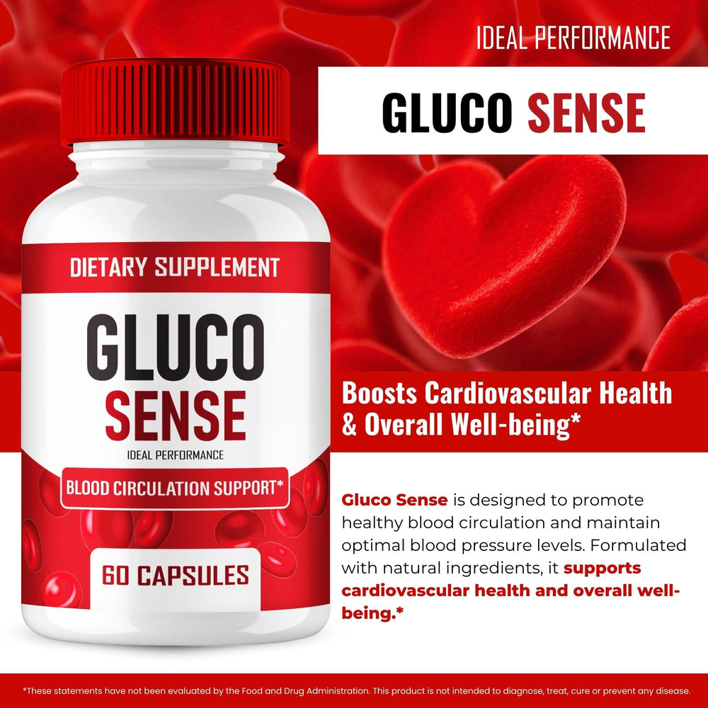 GlucoSense label detail reveals ingredients for informed choices.