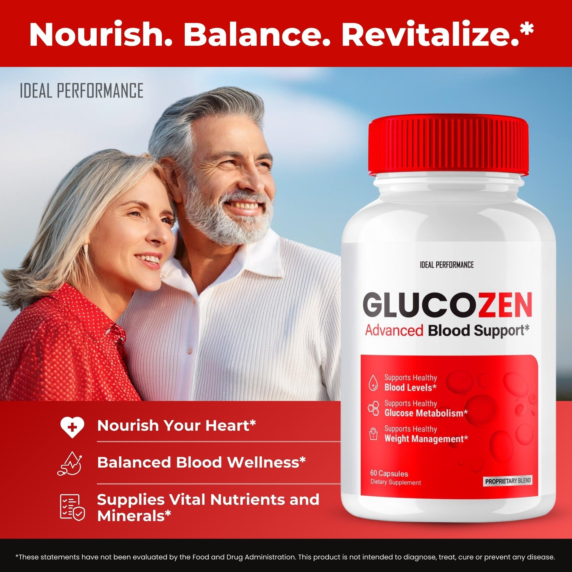 IDEAL PERFORMANCE Glucozen reviews display to inform purchase decisions.