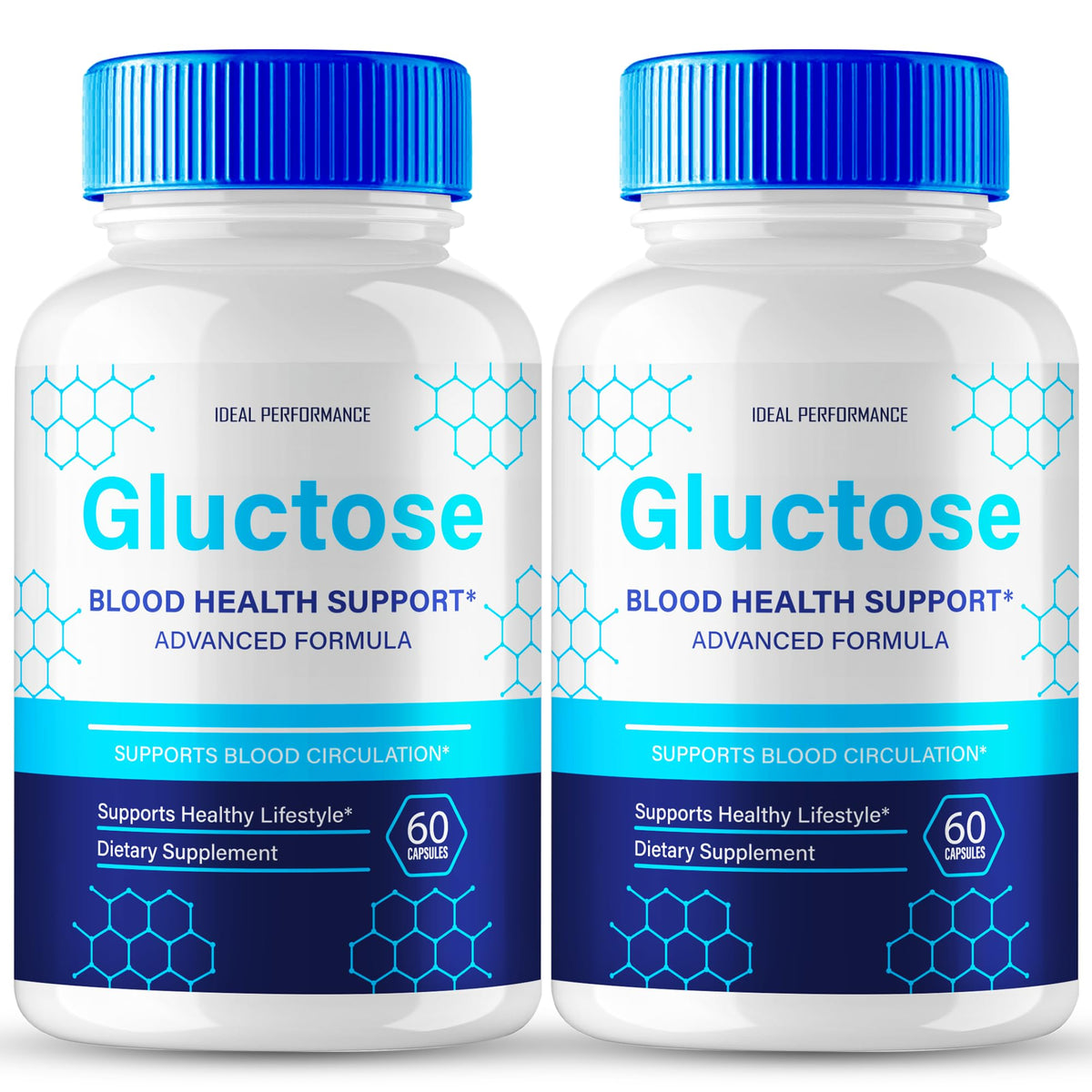 IDEAL PERFORMANCE Gluctose capsules bottle for daily balance support