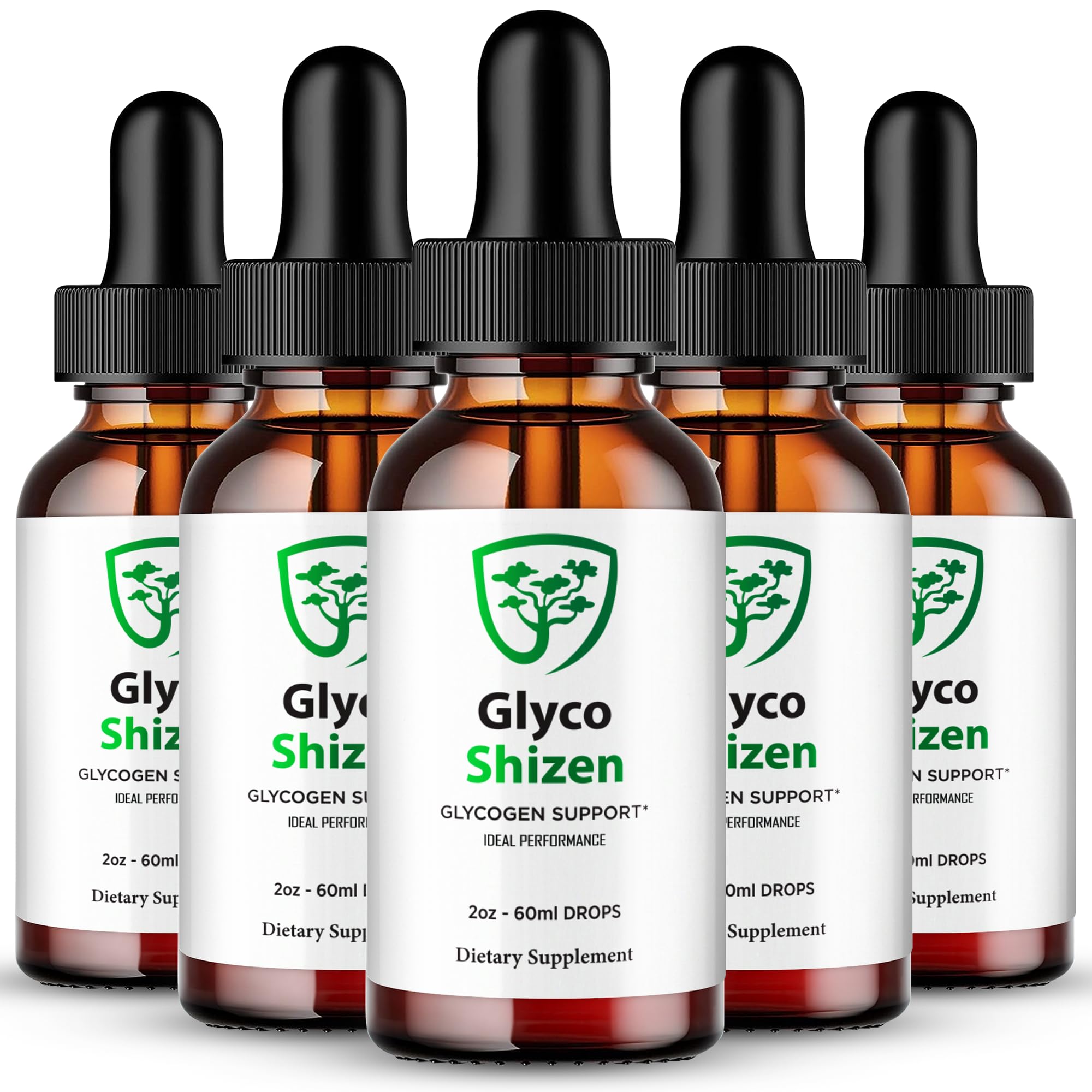 IDEAL PERFORMANCE Glyco Shizen Drops bottle for daily use.