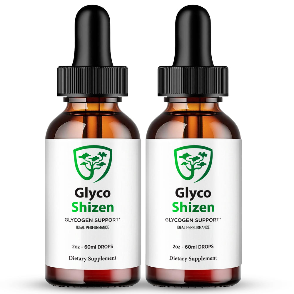 IDEAL PERFORMANCE Glyco Shizen Drops bottle for daily wellness routine.