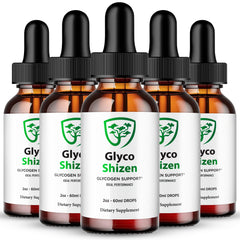 IDEAL PERFORMANCE Glyco Shizen Drops bottle for daily use.