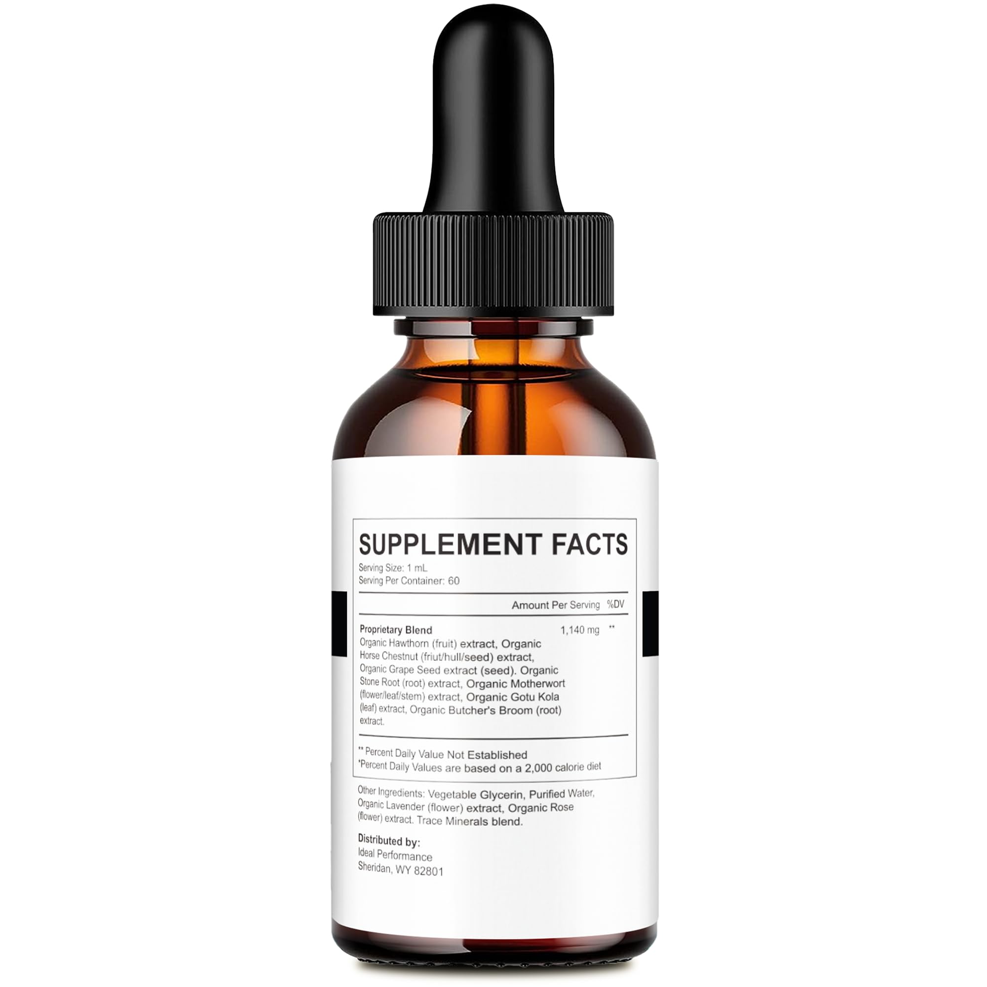 IDEAL PERFORMANCE Glycopezil Drops dosage dropper enables precise dosing.
