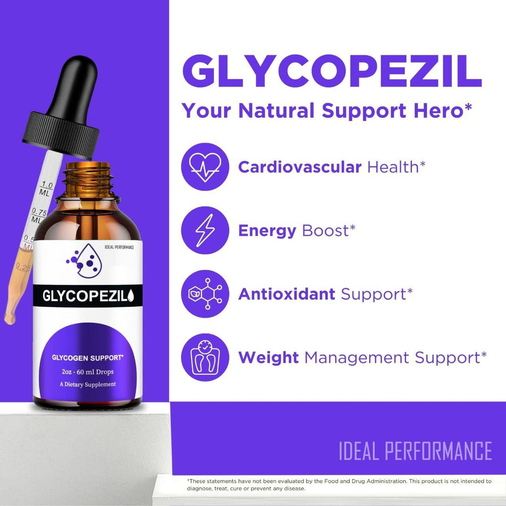 Usage steps for easy daily routine with Glycopezil Drops.