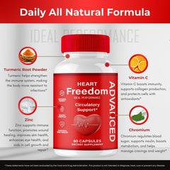 IDEAL PERFORMANCE Heart Freedom daily use scene with a glass of water