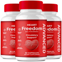 IDEAL PERFORMANCE HeartFreedom Capsules bottle close-up for daily wellness routine