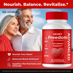 IDEAL PERFORMANCE Heart Freedom ingredients blend featuring the glyco optimizer