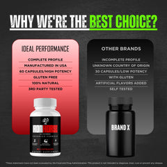 Customer review card for IDEAL PERFORMANCE Iron Horse, signaling positive feedback.