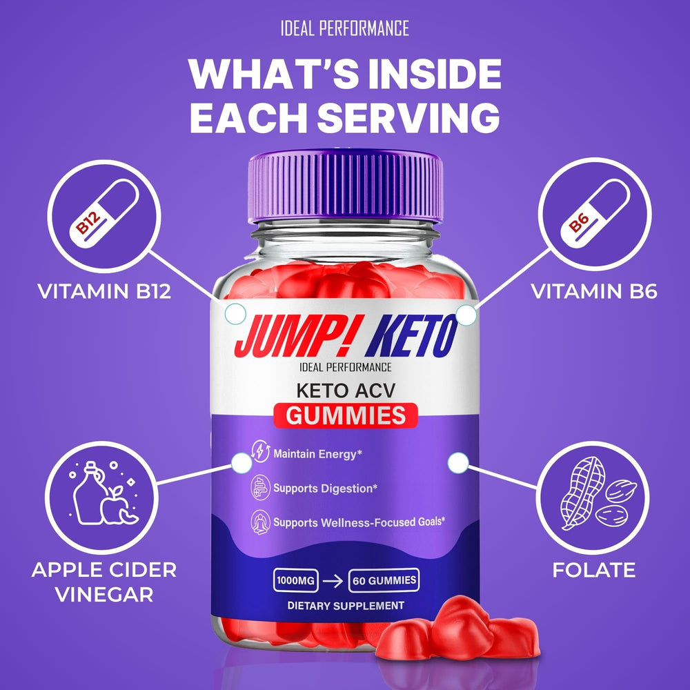 IDEAL PERFORMANCE Jump Keto Gummies packaging inside shows value-packed box