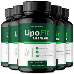 IDEAL PERFORMANCE Lipofit capsulas bottle front for everyday energy support.