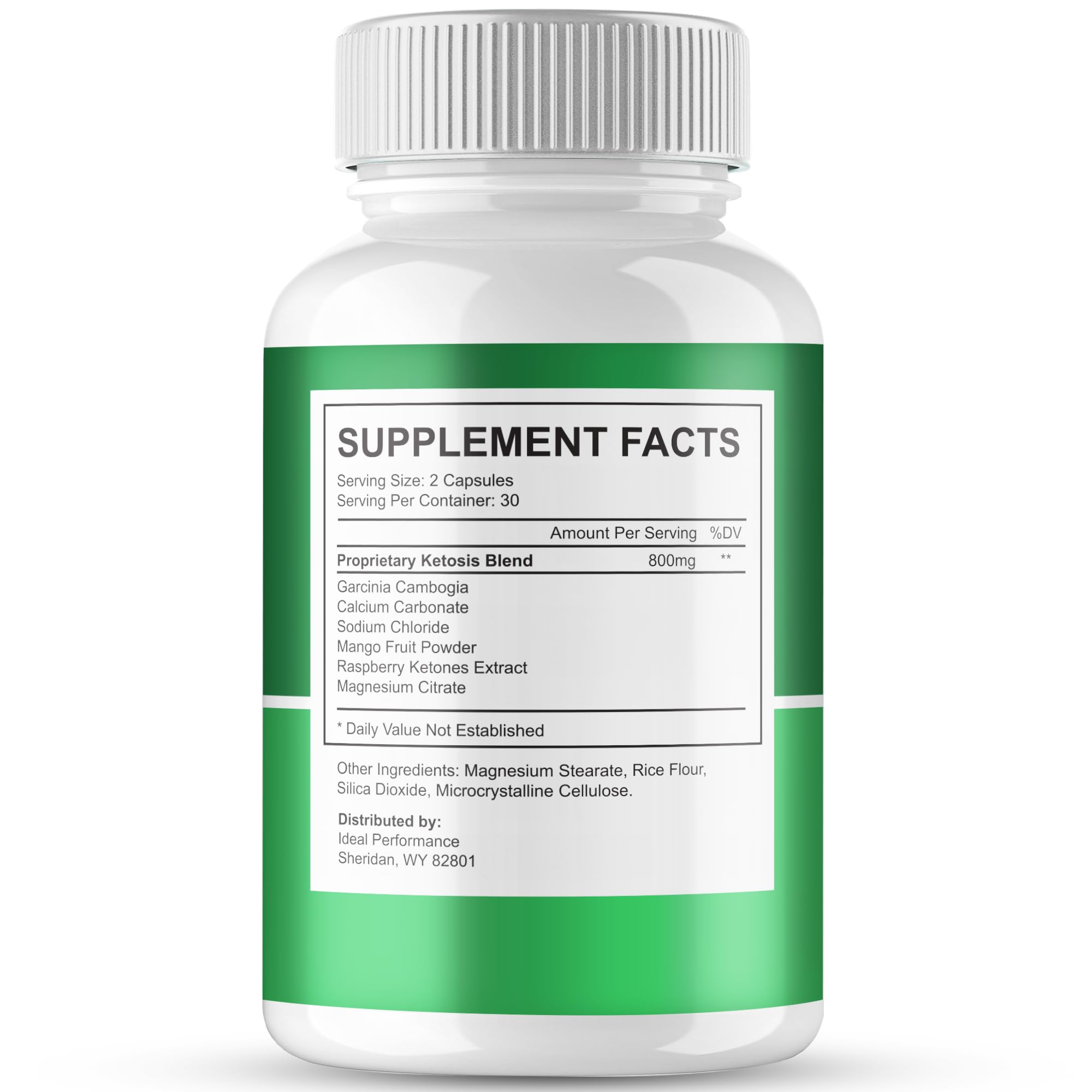IDEAL PERFORMANCE Lipoless bottle on table ready for daily use.