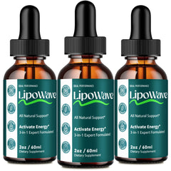IDEAL PERFORMANCE Lipowave bottle shown for convenient daily dosing in keto routines.