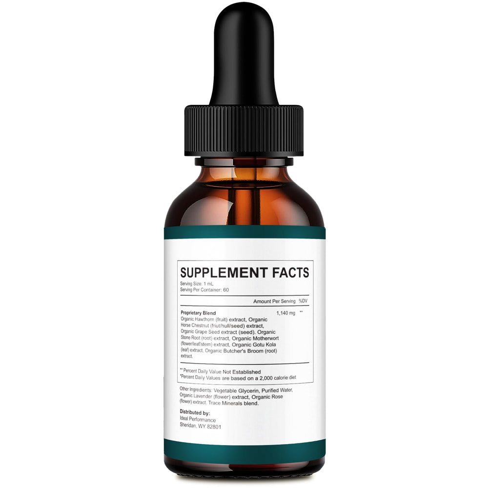 IDEAL PERFORMANCE Lung Restore Drops dropper-closeup highlighting liquid formula for respiratory comfort possibilities