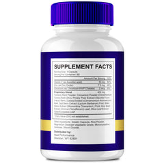 IDEAL PERFORMANCE LymphaFlo capsules close-up showing daily circulation support.