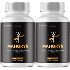 IDEAL PERFORMANCE Mahgryn Capsules bottle closeup, high-strength keto supplement for active daily routines.