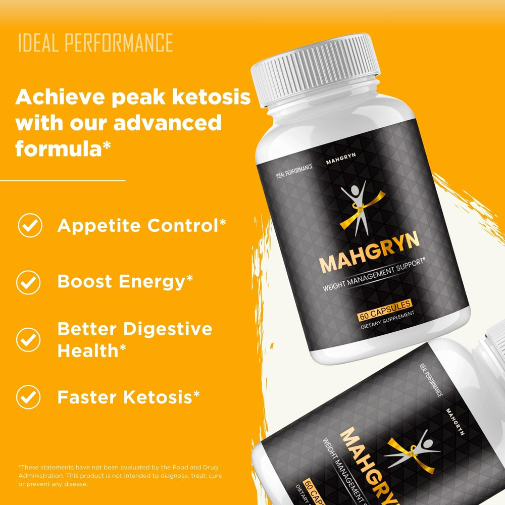 IDEAL PERFORMANCE Mahgryn daily-use scene suggesting keto-friendly support during workouts.