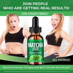 IDEAL PERFORMANCE Matcha Burn Drops ideal for travel and gym bags.