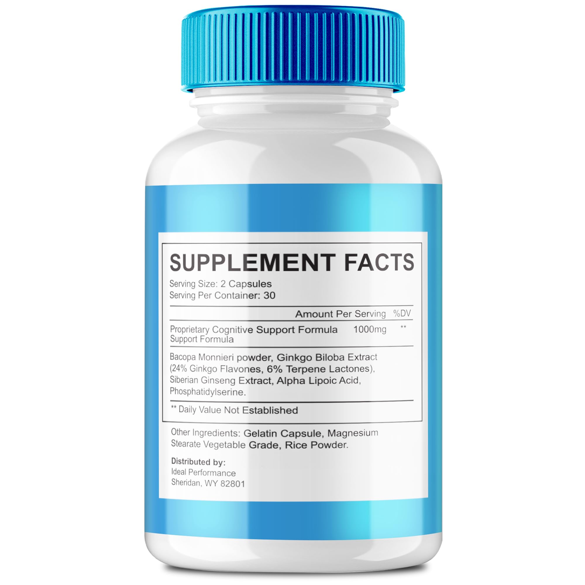 IDEAL PERFORMANCE Memo Defender pills closeup showing capsule shape for daily use
