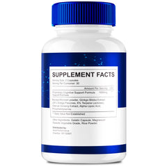 Memoforce capsules closeup showing advanced formula for brain support.