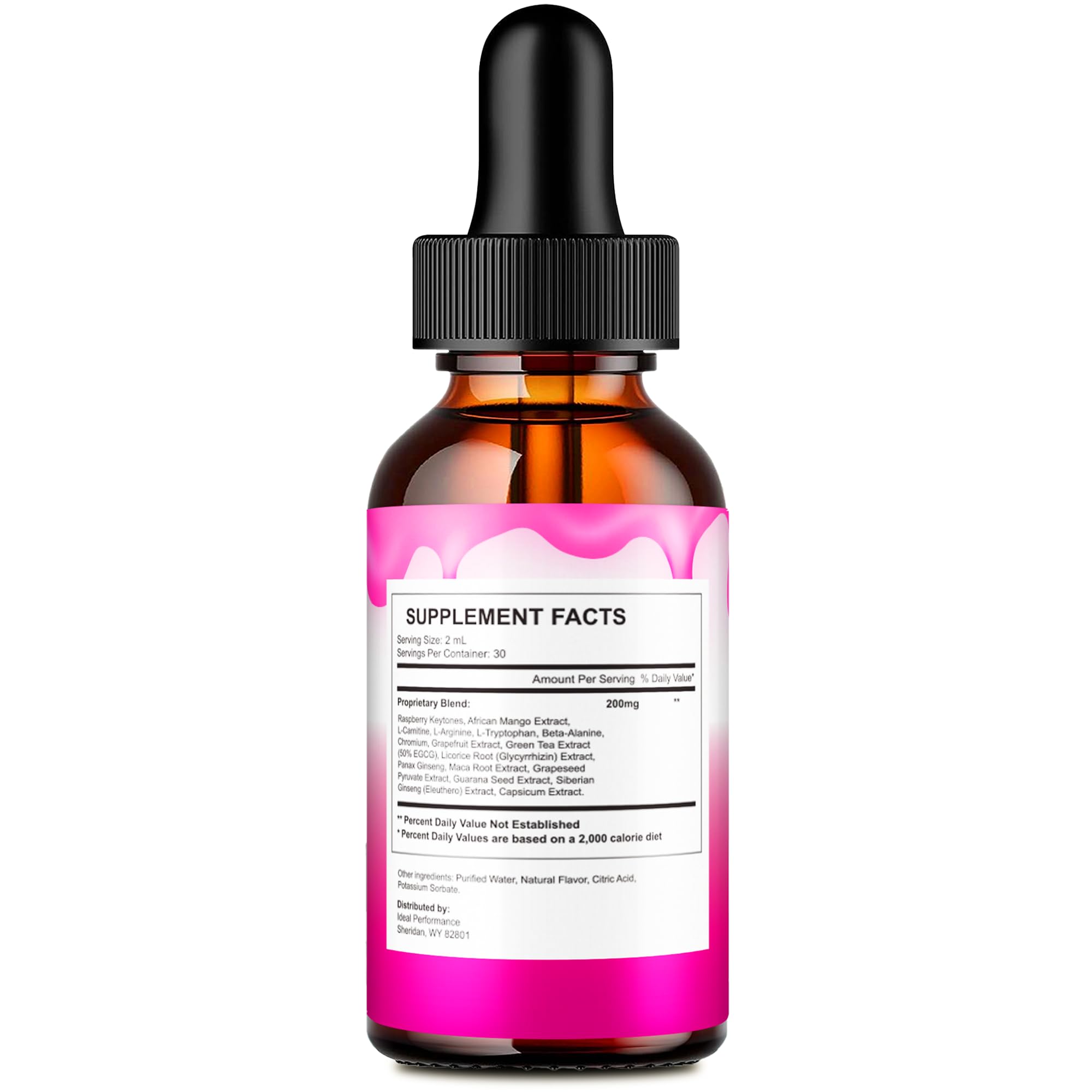 IDEAL PERFORMANCE Meta Melt Drops pour demonstrates controlled servings for steady energy.