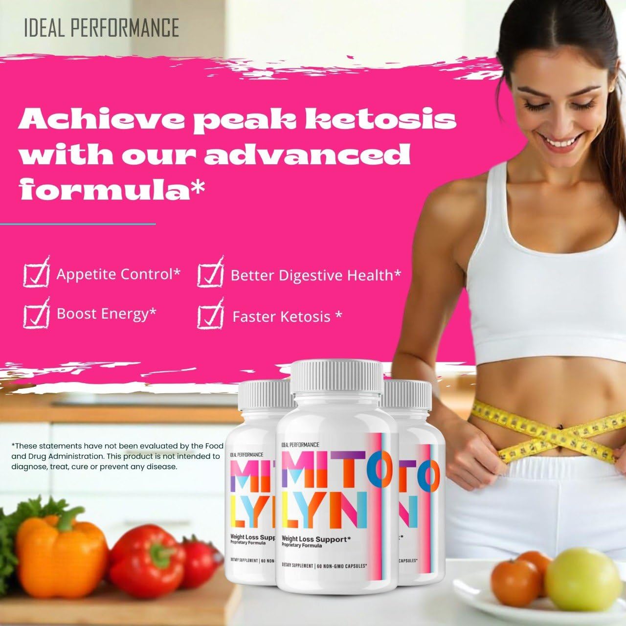 IDEAL PERFORMANCE Mitolyn three-pack offer for consistent routine