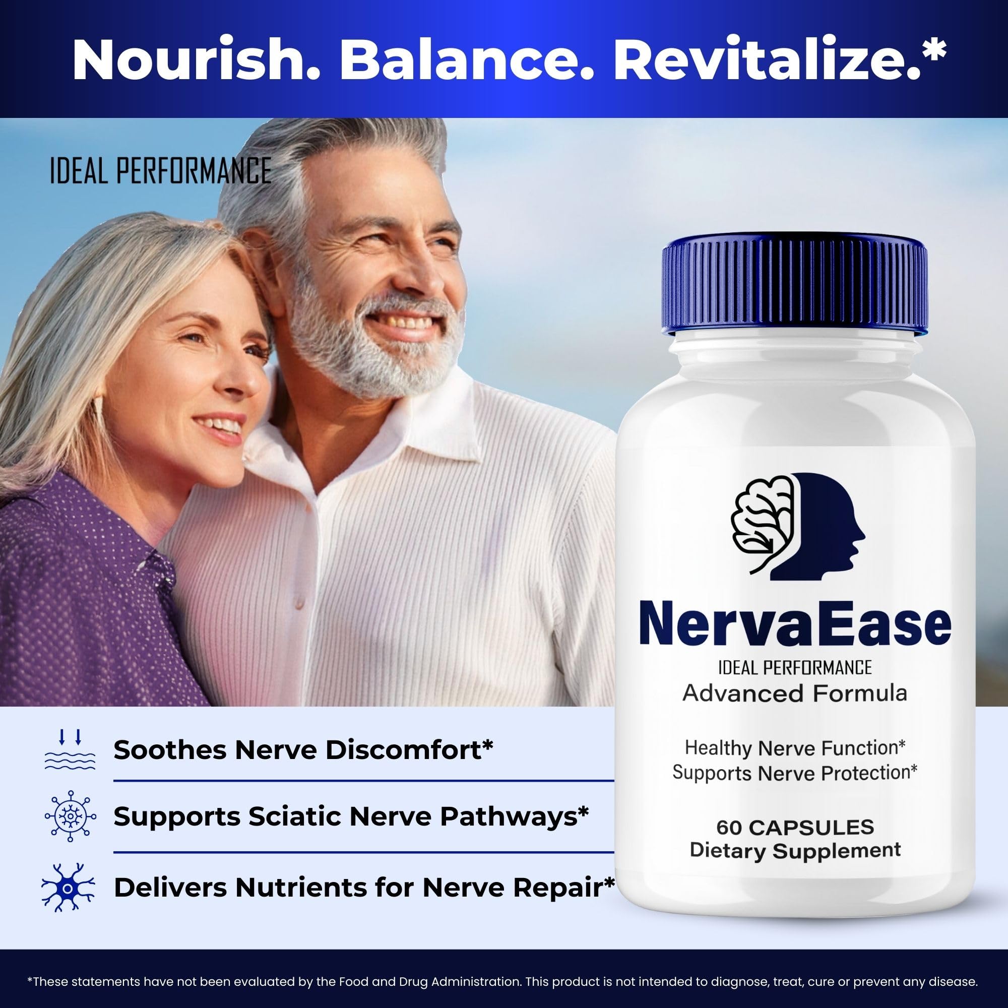 NervaEase ingredient blend suggesting natural daily nutrients