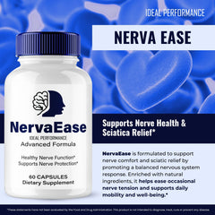 IDEAL PERFORMANCE NervaEase bottle-pour demonstrates easy daily intake for focused routines.