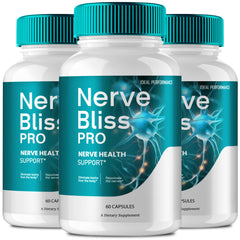 IDEAL PERFORMANCE Nerve Bliss Pro bottle front supports daily nerve health and balance.
