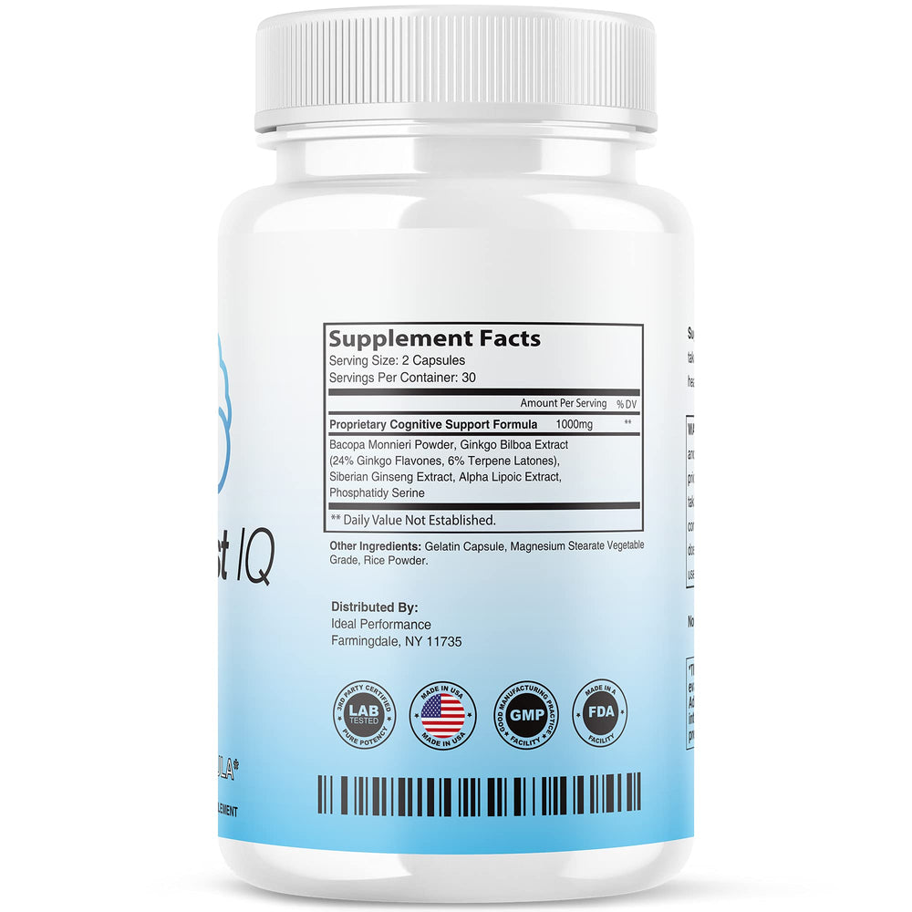 IDEAL PERFORMANCE Neuro Boost 5-pack capsules, convenient daily brain support on the go.
