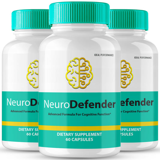 IDEAL PERFORMANCE Neuro Defender bottle for daily memory and focus support.