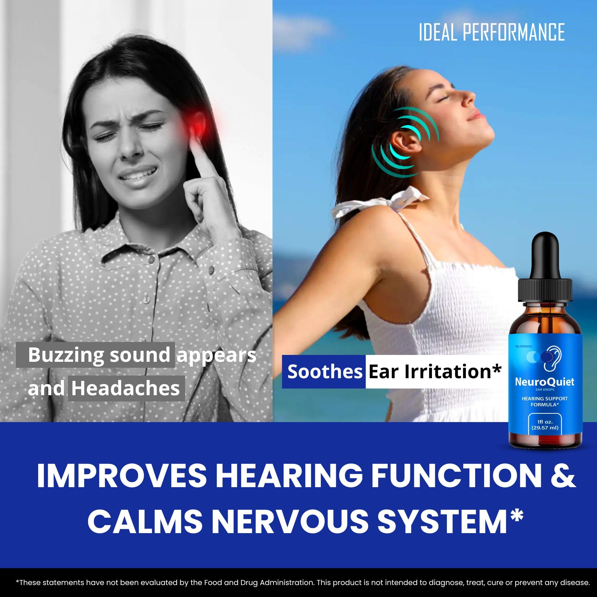 IDEAL PERFORMANCE NeuroQuiet reviews section highlights real user experiences and candid feedback.