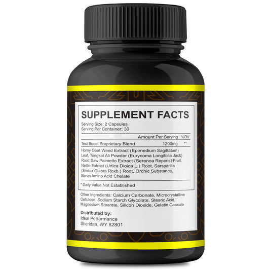 IDEAL PERFORMANCE Nordic Power Pills capsules closeup highlights premium energy formula
