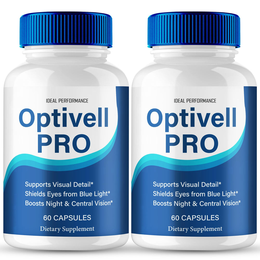 IDEAL PERFORMANCE Optivell Eye Capsules bottle showing capsules for daily visual wellness