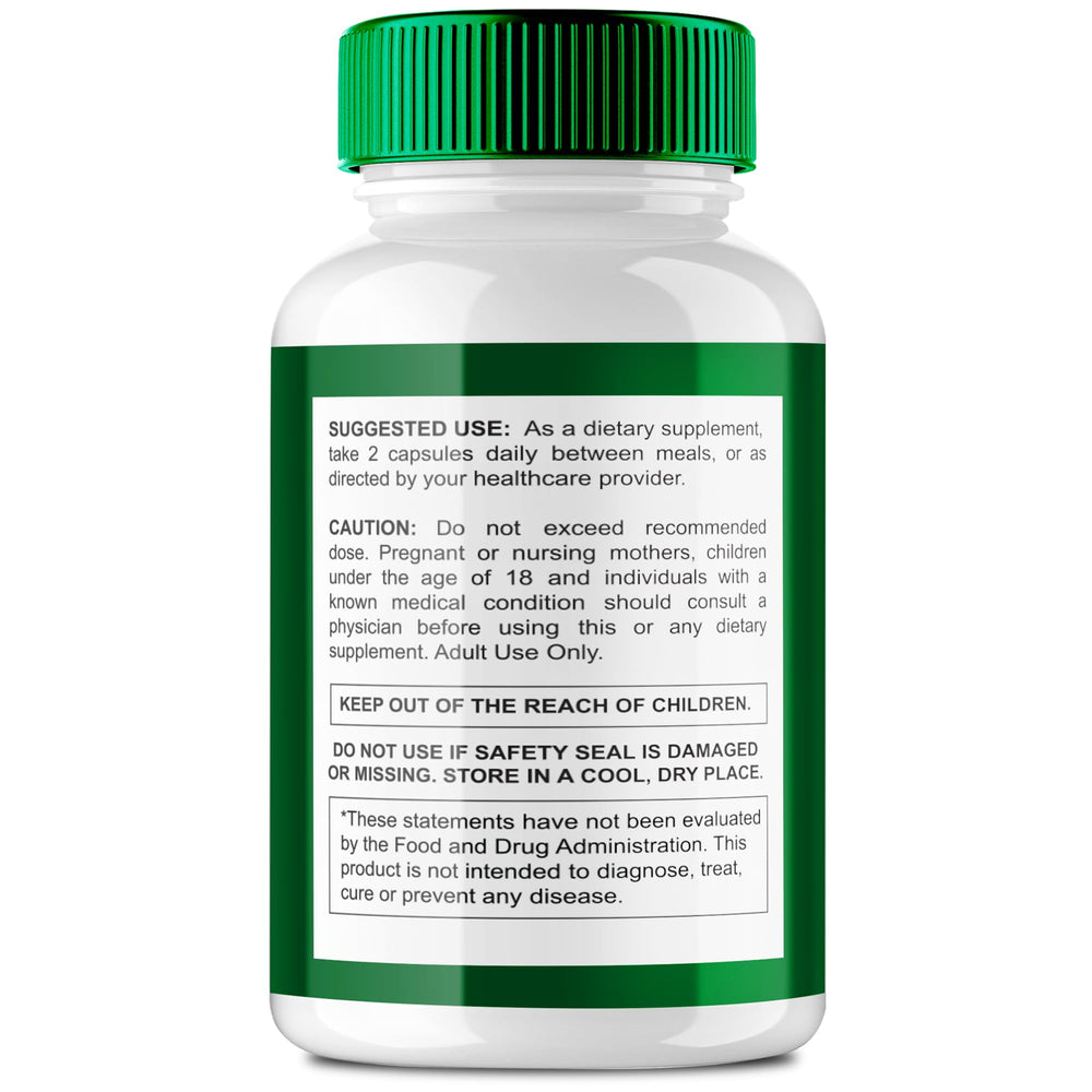 Close-up of OzemBurn Max capsules showing natural ingredients label details.