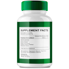 IDEAL PERFORMANCE OzemBurn Max packaging front highlighting keto-friendly formulation.