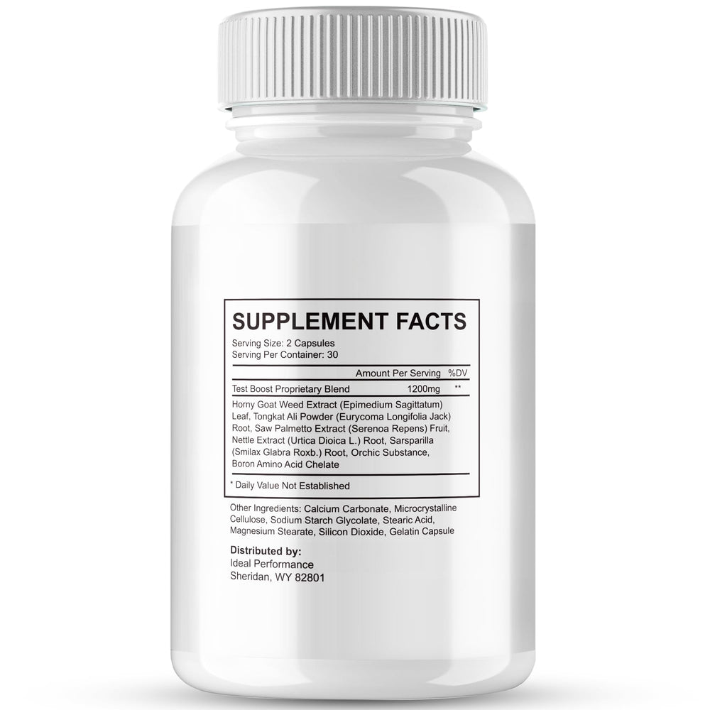 IDEAL PERFORMANCE Prime Pulse Capsules close-up showing smooth capsules for easy daily use.
