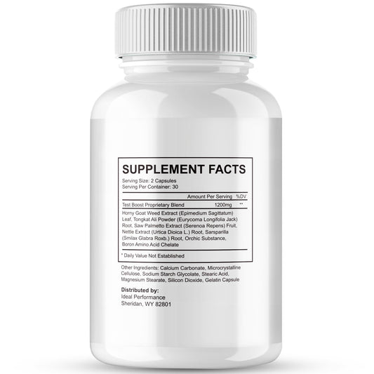IDEAL PERFORMANCE Prime Pulse Capsules close-up showing smooth capsules for easy daily use.