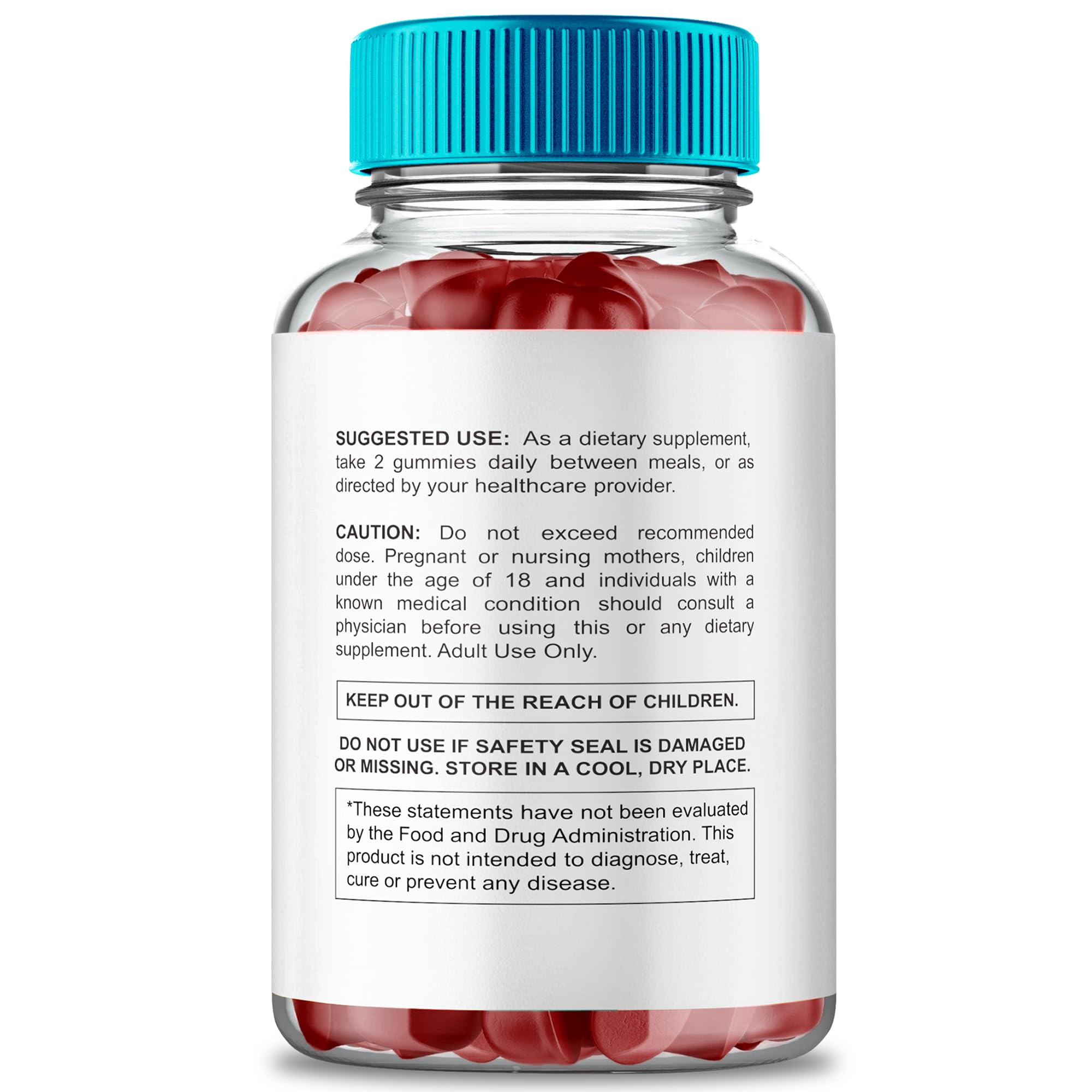 IDEAL PERFORMANCE Primo TRT Gummies gummy closeup reveals texture and color
