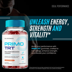 IDEAL PERFORMANCE Primo TRT Gummies in use as part of a daily routine