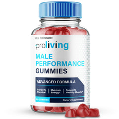 IDEAL PERFORMANCE ProLiving Gummies bottle showing convenient daily wellness