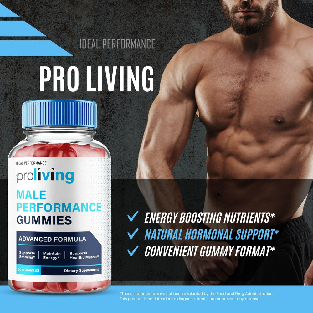 IDEAL PERFORMANCE ProLiving Gummies ingredients label for transparency