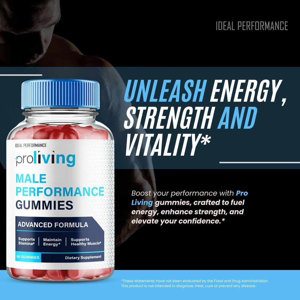 IDEAL PERFORMANCE ProLiving Gummies morning routine scene with glass of water