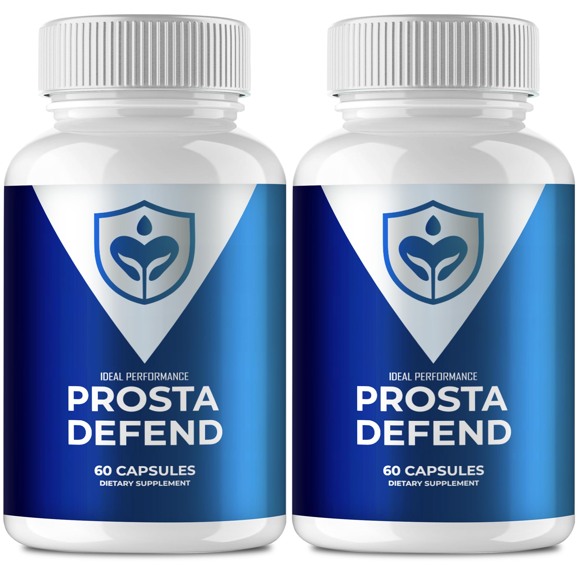 IDEAL PERFORMANCE Prosta Defend capsules bottle front for daily urinary comfort.