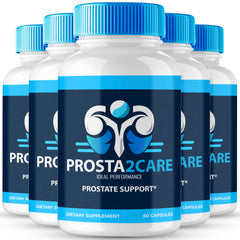 IDEAL PERFORMANCE Prosta2Care bottle front with easy-to-take capsules for daily support.