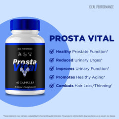 IDEAL PERFORMANCE ProstaVital for Men lifestyle image depicts a calm morning routine