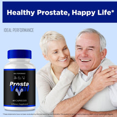 IDEAL PERFORMANCE ProstaVital for Men bottle with label detail conveys trust