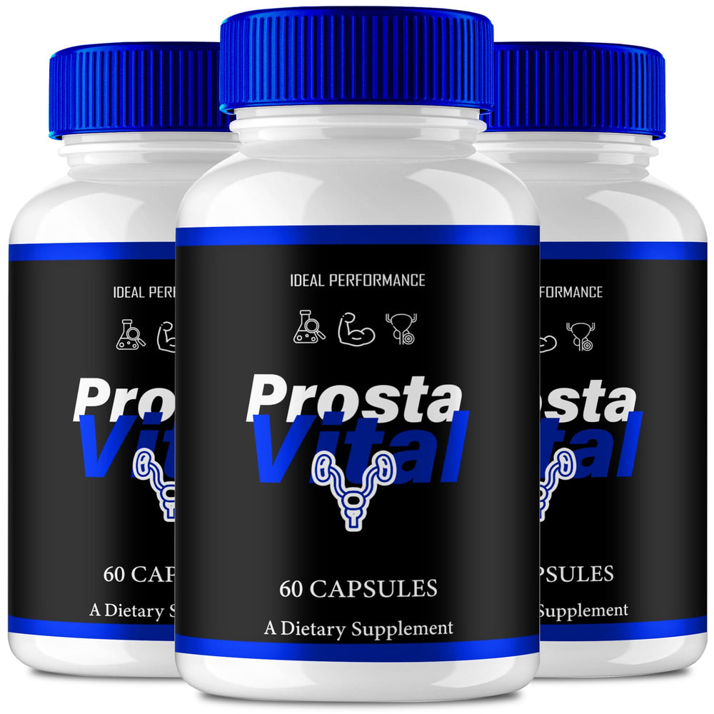 IDEAL PERFORMANCE ProstaVital packaging label for daily wellness