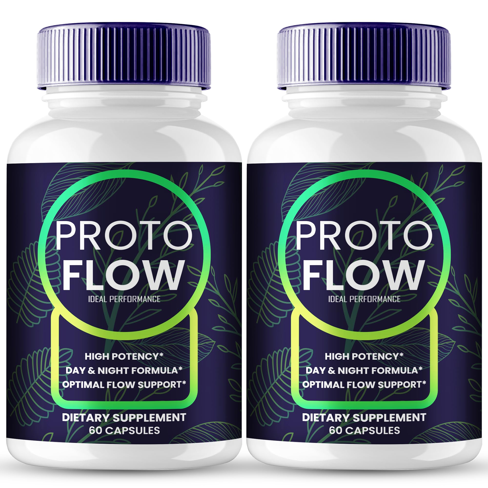 IDEAL PERFORMANCE Proto Flow for Prostate Capsules label indicating daily support